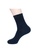 Oxhide blue Socks Men and Women - Bamboo Fibre Socks Blue X3 D7C91AA96F4236GS_4