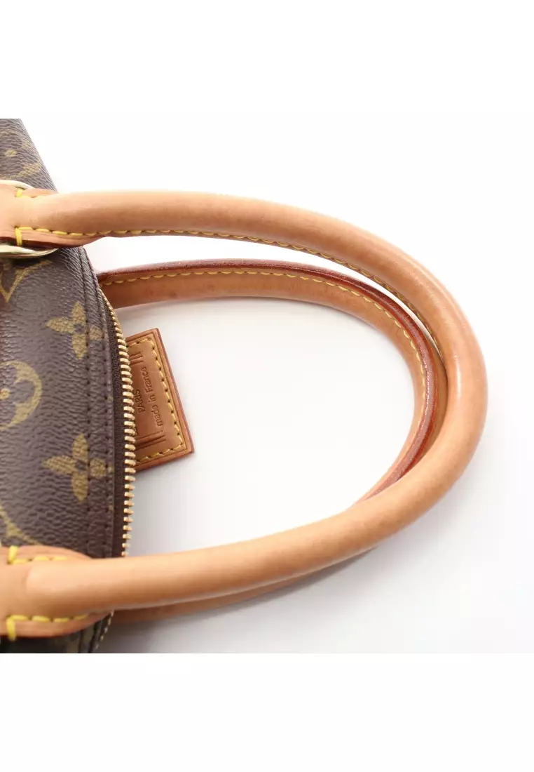 Louis Vuitton Pre-loved LOUIS VUITTON Deauville bowling vanity monogram  Handbag PVC leather Brown 2023, Buy Louis Vuitton Online