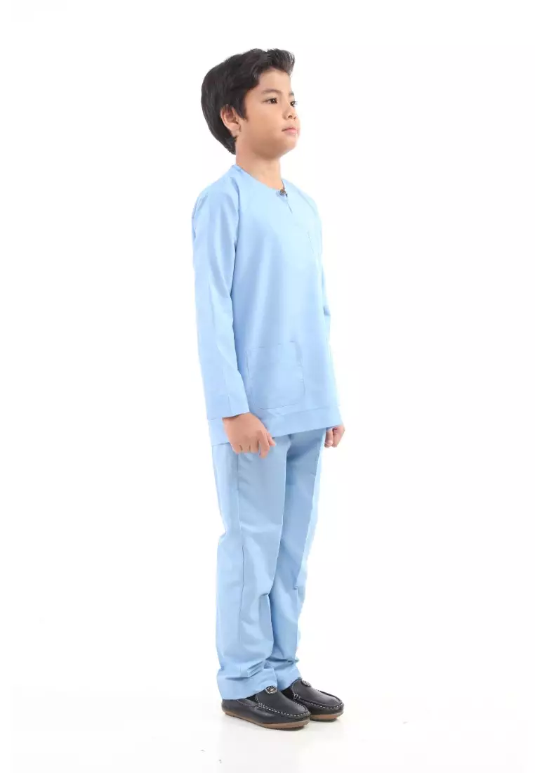 Baju Melayu Moden Teluk Belanga For Kids