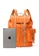 Lara yellow Men's Preppy Style PU Leather Travel Flap Backpack - Earth Yellow 2E2C2AC19FBAE9GS_2