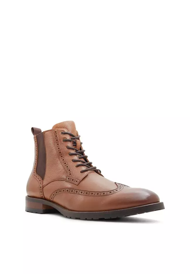 Aldo tan ankle boots online