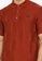 Ben Sherman orange Allover Textured Polo Shirt 4BC34AAACE32E7GS_3