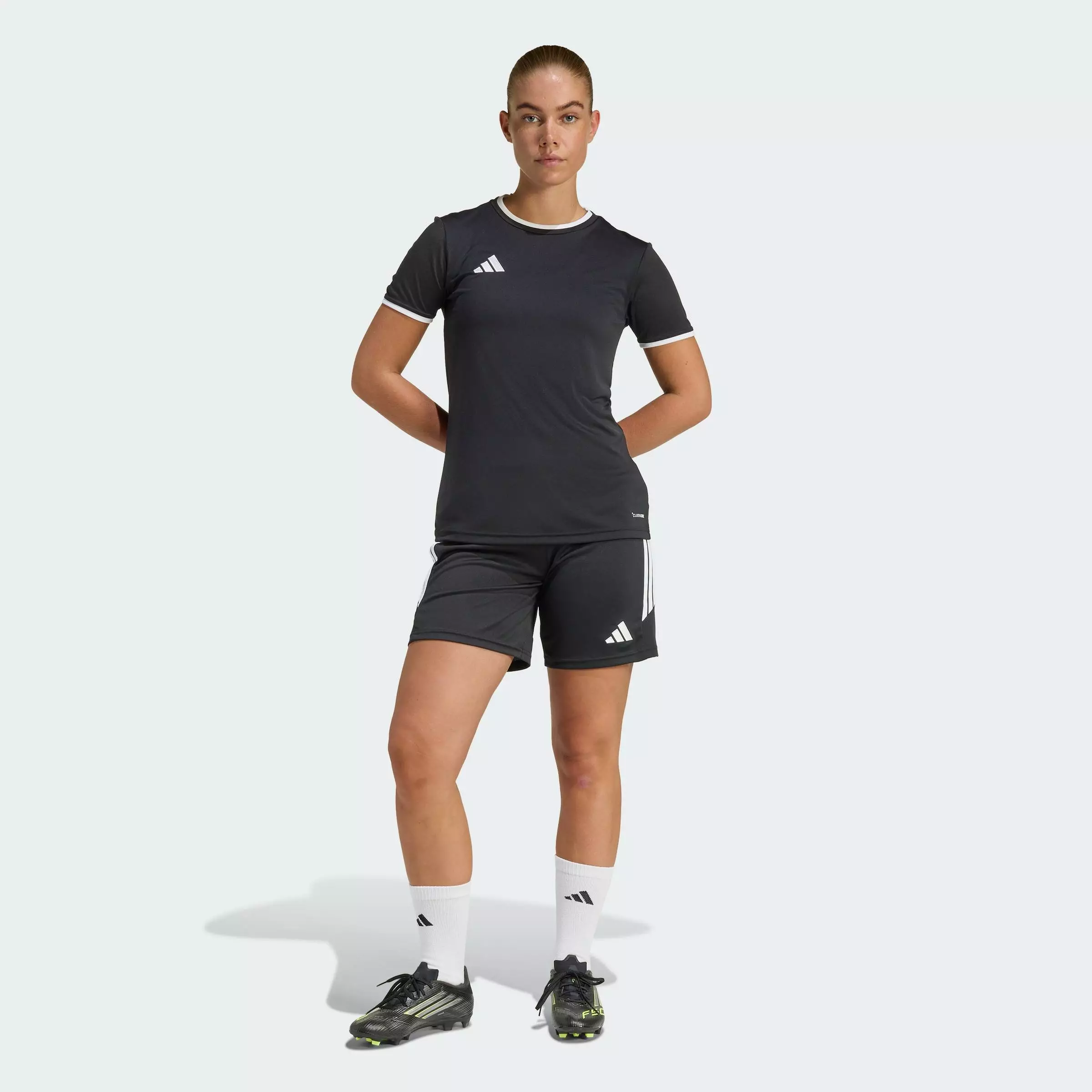 Football Tiro 26 League Shorts Women Black KA8807