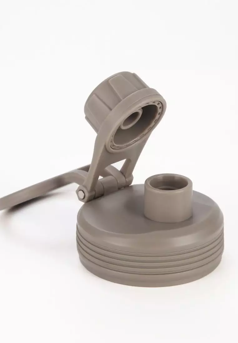 Crossing Urban Ceramic S/S Insulated Screw Cap Sports Bottle With Handle 600ml - Squash Latte (Mix)