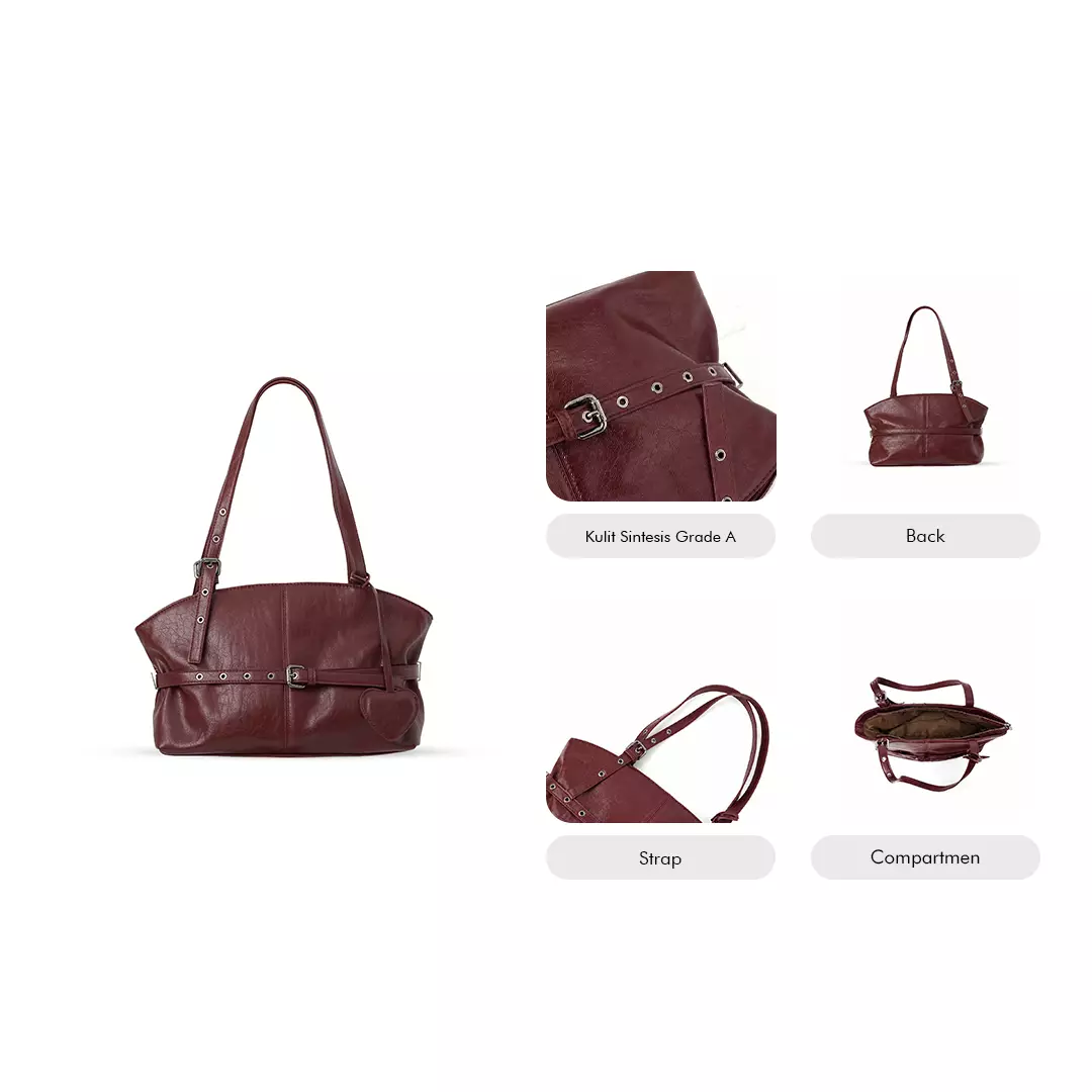JIMS HONEY - DONNA BAG - MAROON