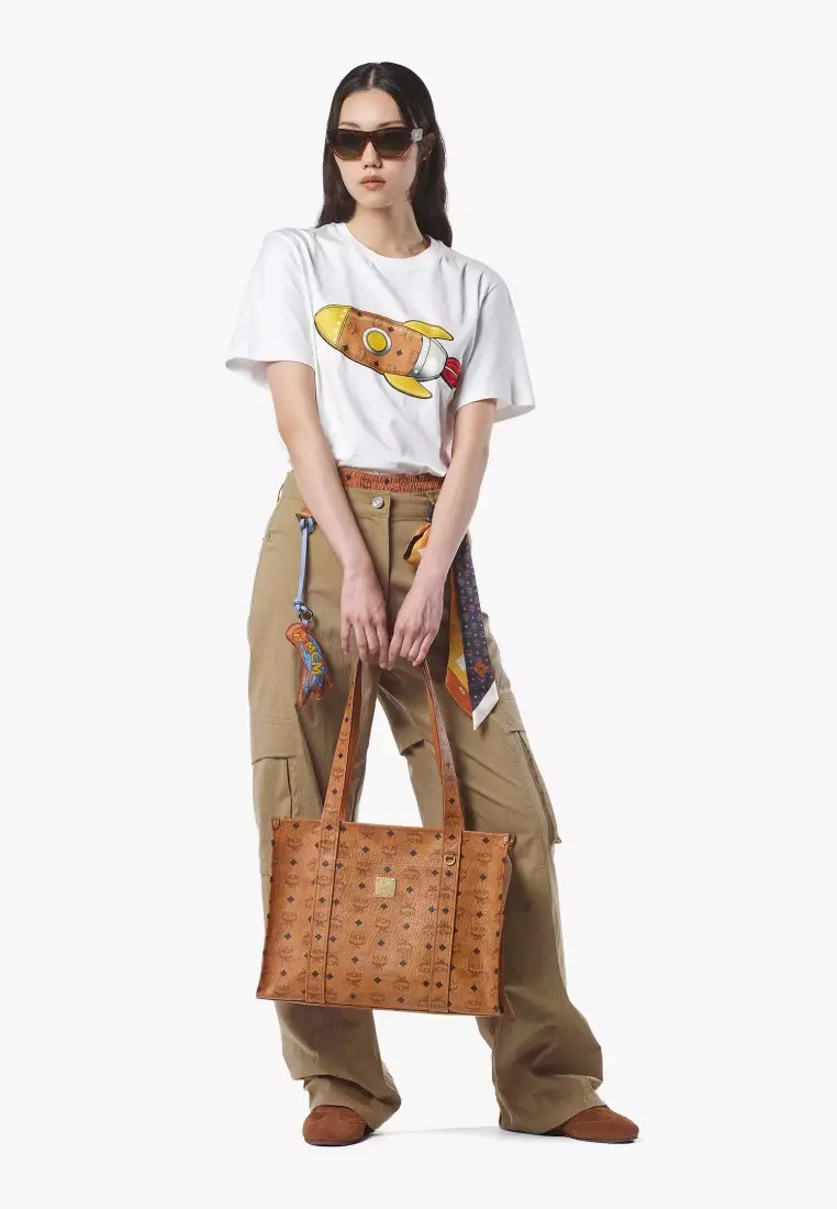 Aren School Tote in Visetos