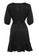 Trendyol black Plus Size Wrap Woven Mini Dress 48558AA48D6FF8GS_6