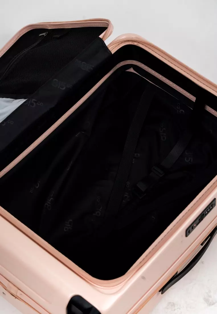 Alpha 28" Large Hard Case Luggage Blush Pink