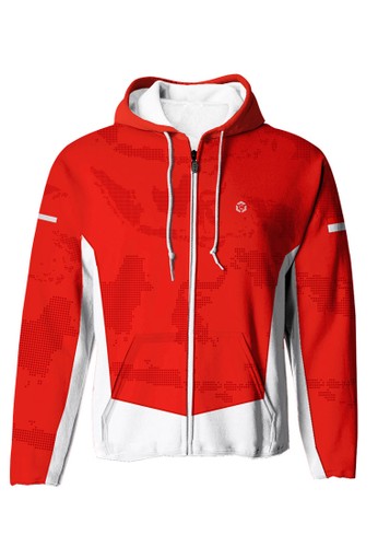 Corenation Active red Unity Jacket - Red 05ED3AA978D2D7GS_1