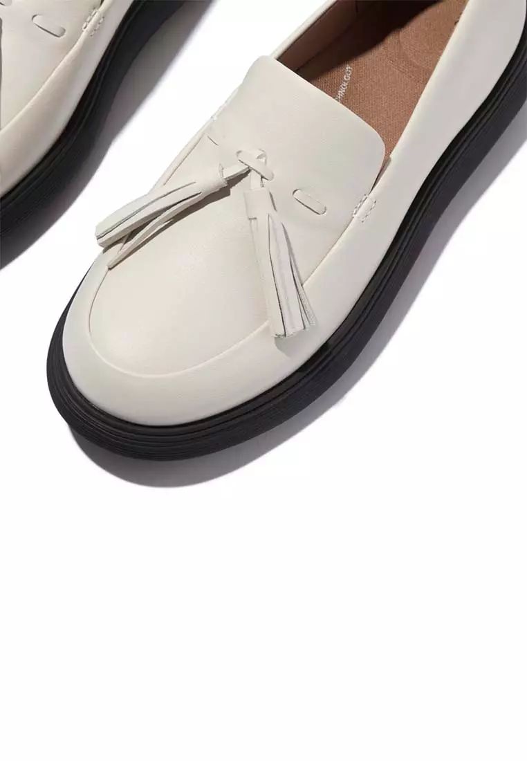 FitFlop x Song Hye Kyo iQ-COMFF Tassel Leather Loafers - Paris Beige (E2X-A99)