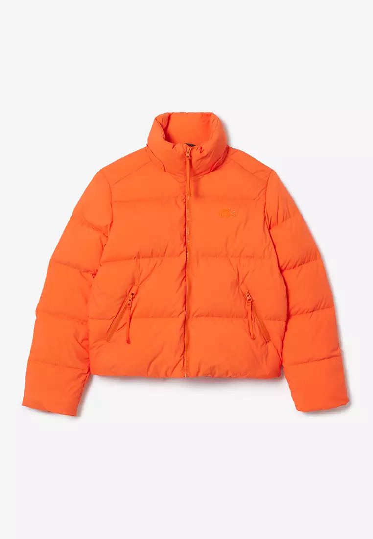 Padded Down Logo Jacket with Hood