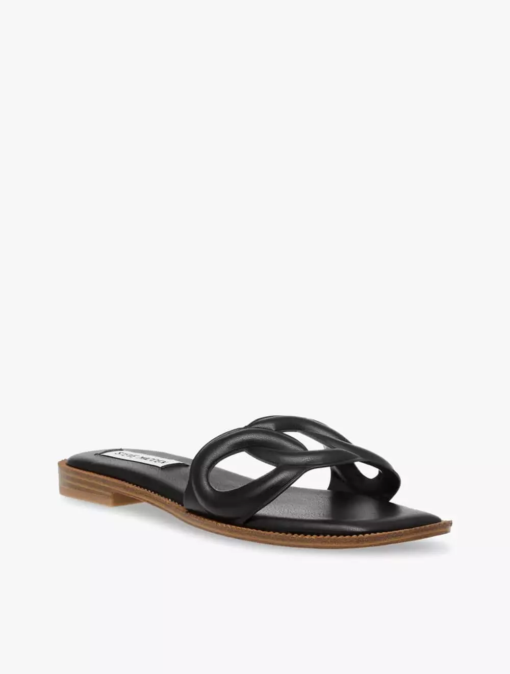 Steve Madden STASH Women's Flat- Black - Black