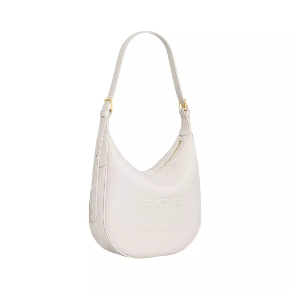 [4.4PRIL KEJUTAN HARGA] Small Heloise Bag Cuir Triomphe Supple Calfskin Rice