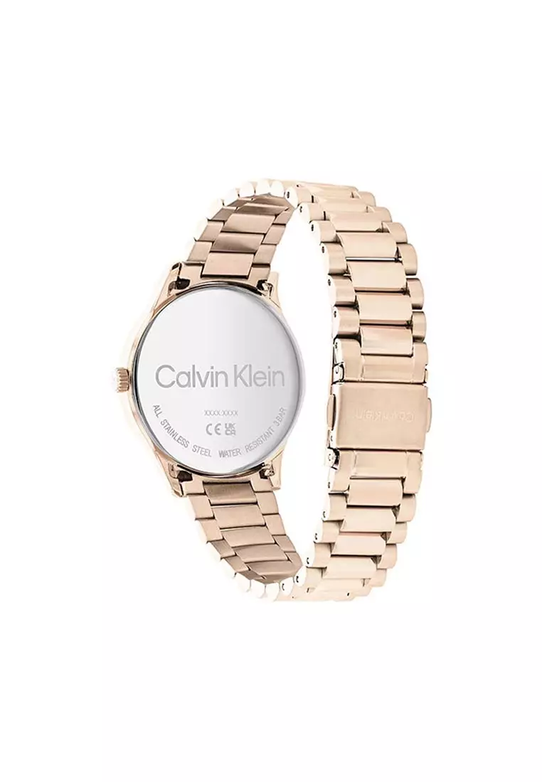 Ck rose store gold watch price