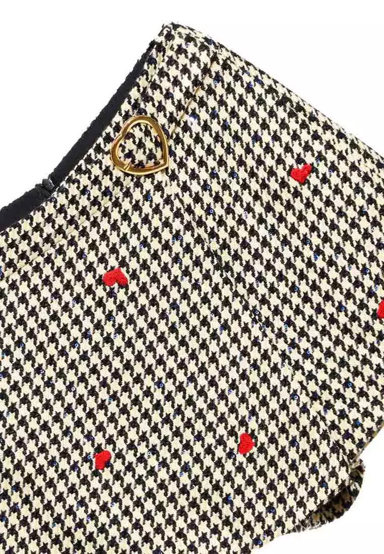 Fabrosanz: Nguni Print Skorts main image 0