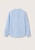 MANGO KIDS blue Cotton Linen-Blend Shirt 6BFBCKA22078D5GS_2