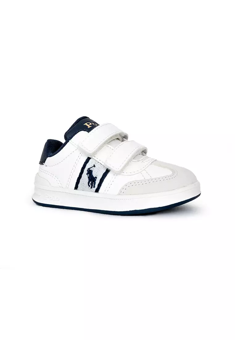 Heritage Court III T-Toe Ez Sneaker - White/Navy (3360102)