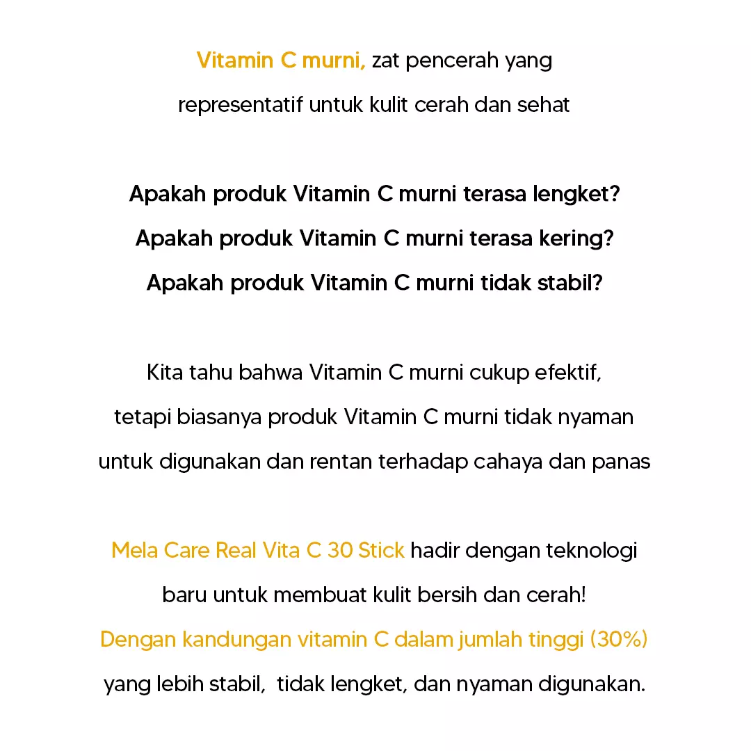 Holika Holika Enprani Mela Care Real Vita C 30 Stick | Multi Balm