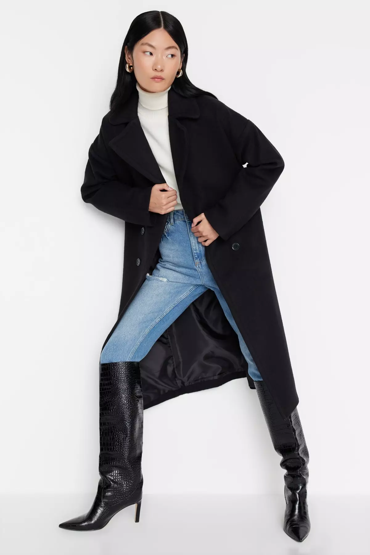Oversized Longline Coat