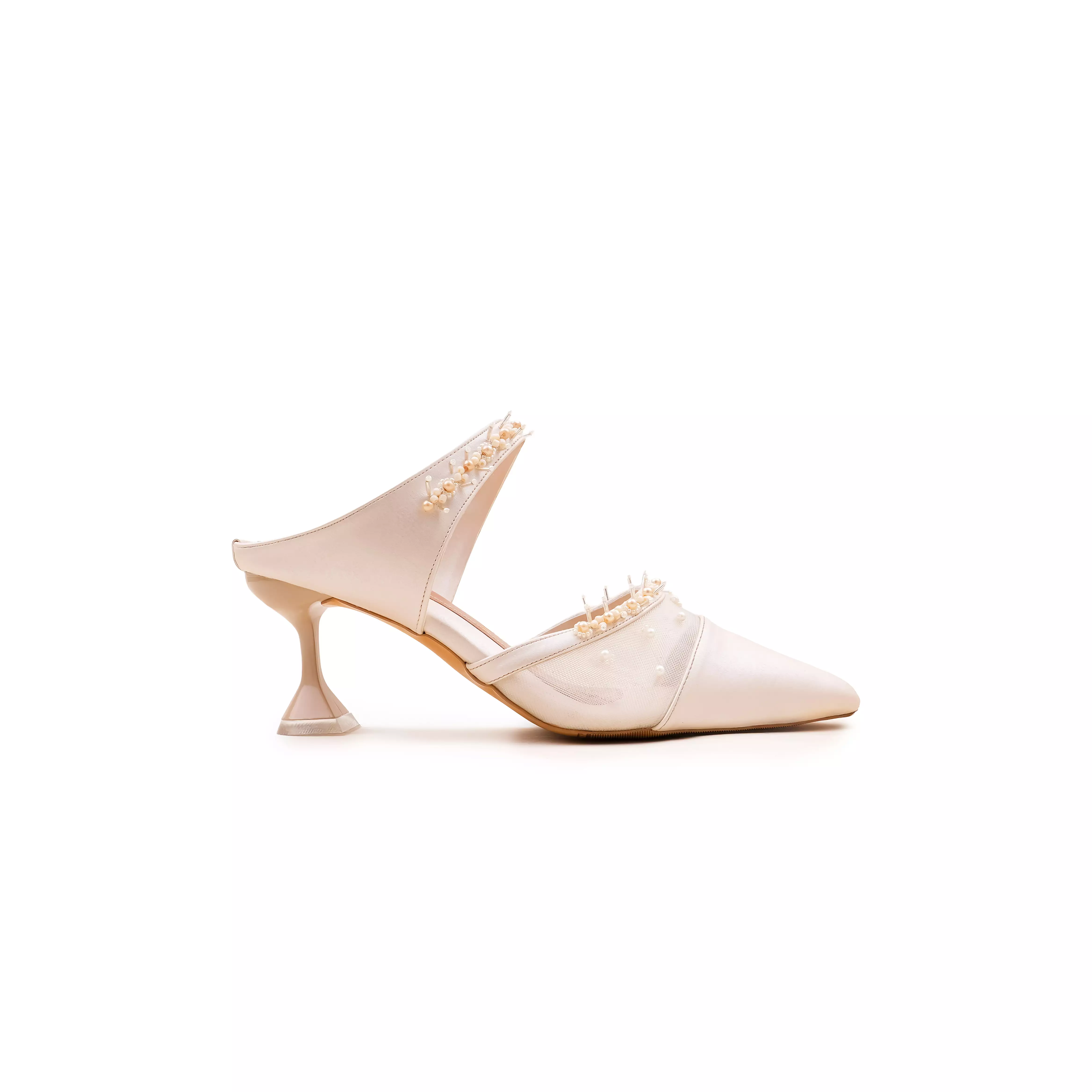 PATRIS Kamelya Harmony Mules Wanita Heels / Hak 7 Cm