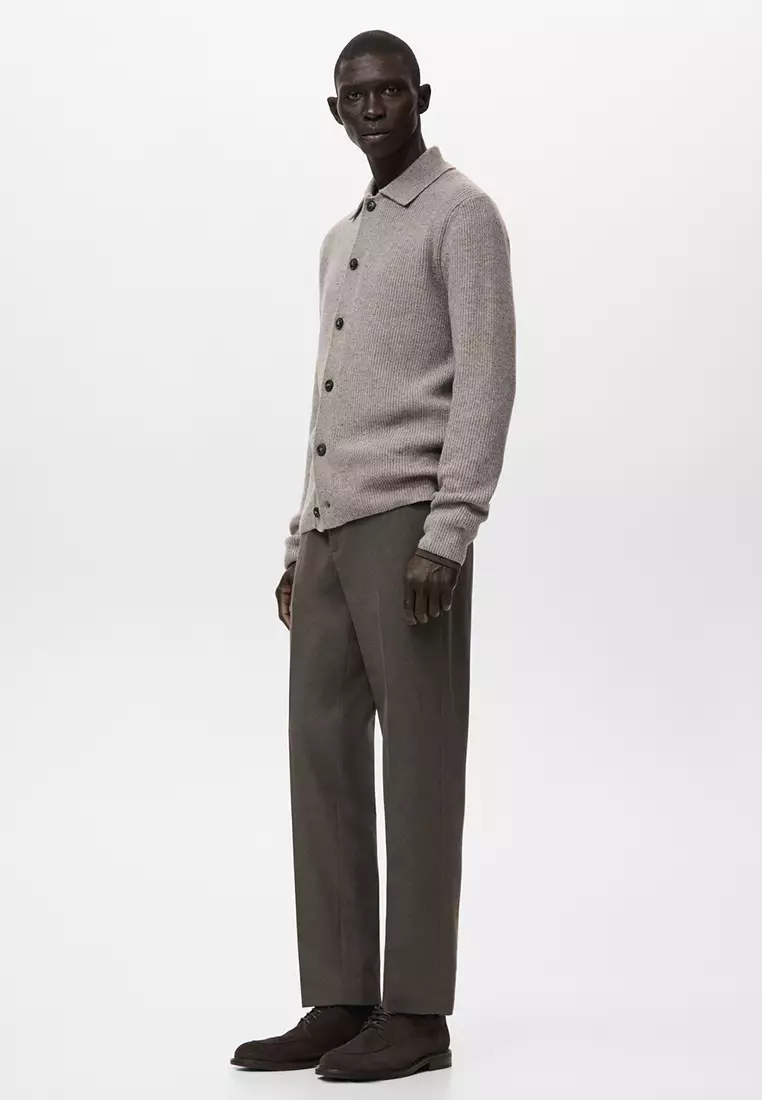 Ribbed Knit Cardigan