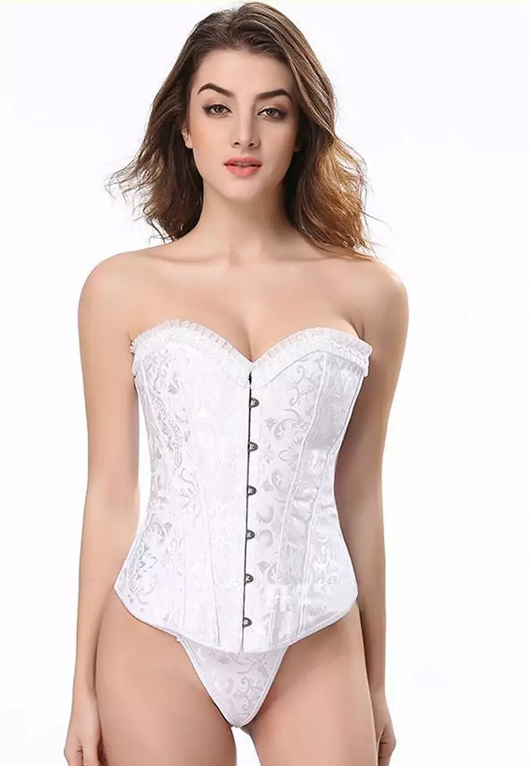 Buy LYCKA LDB1032 Lady Sexy Girdle White Online