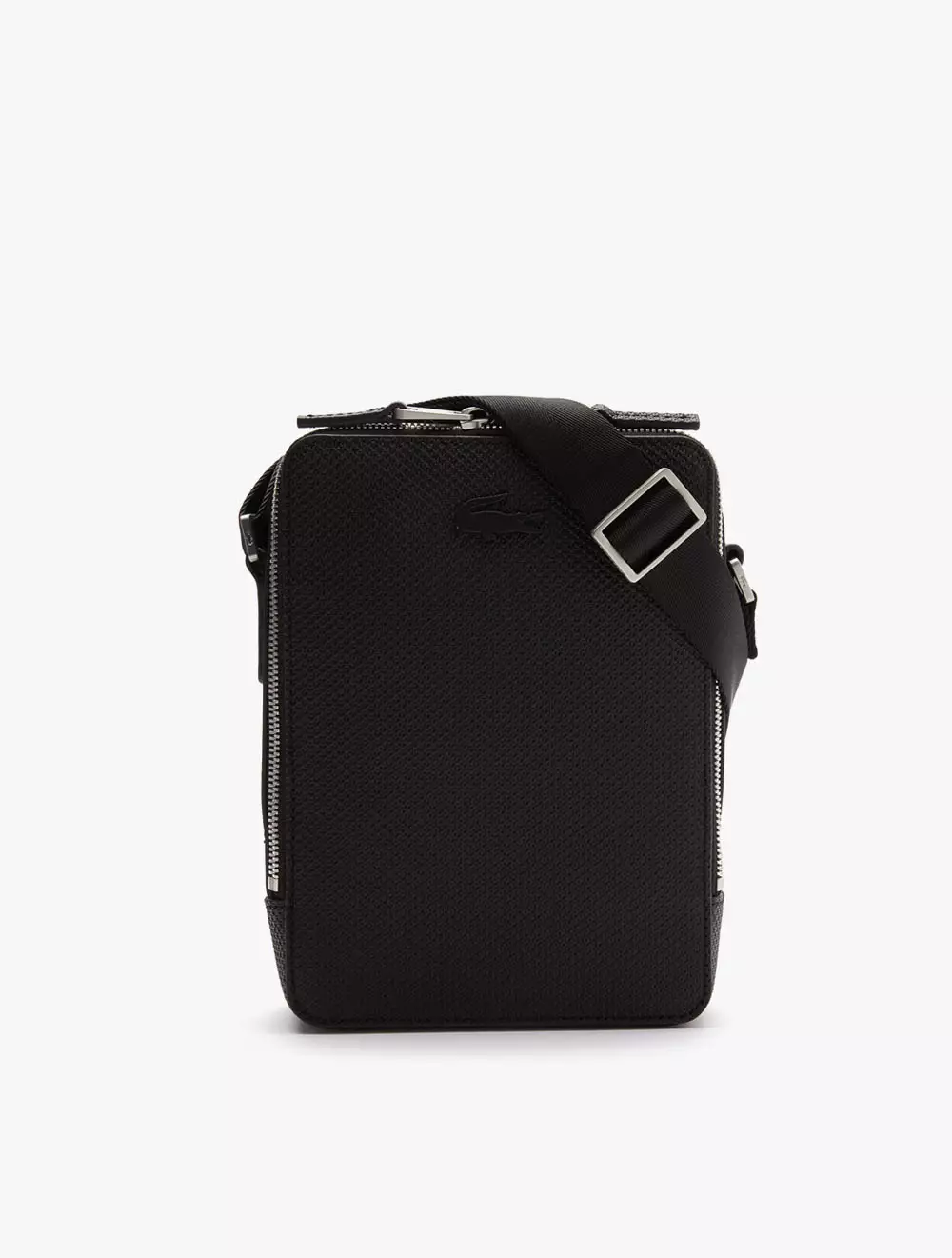 Men's chantaco vertical outlet matte piqué leather bag