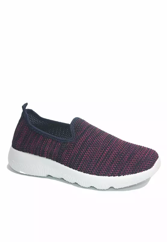Dr. Kevin Sepatu Olahraga Wanita Sneakers Flyknit Slip On 589-039
