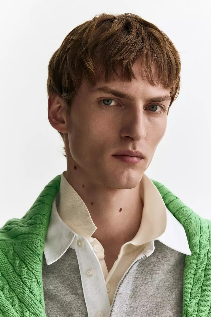 Loose Fit Cotton polo shirt