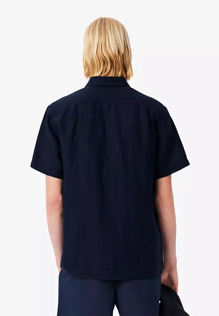 Short Sleeved Linen Shirt