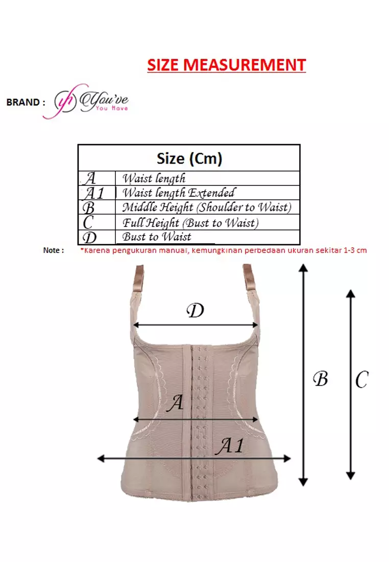 You've (You Have) Body Shaper Korset Pelangsing Perut wanita 58029