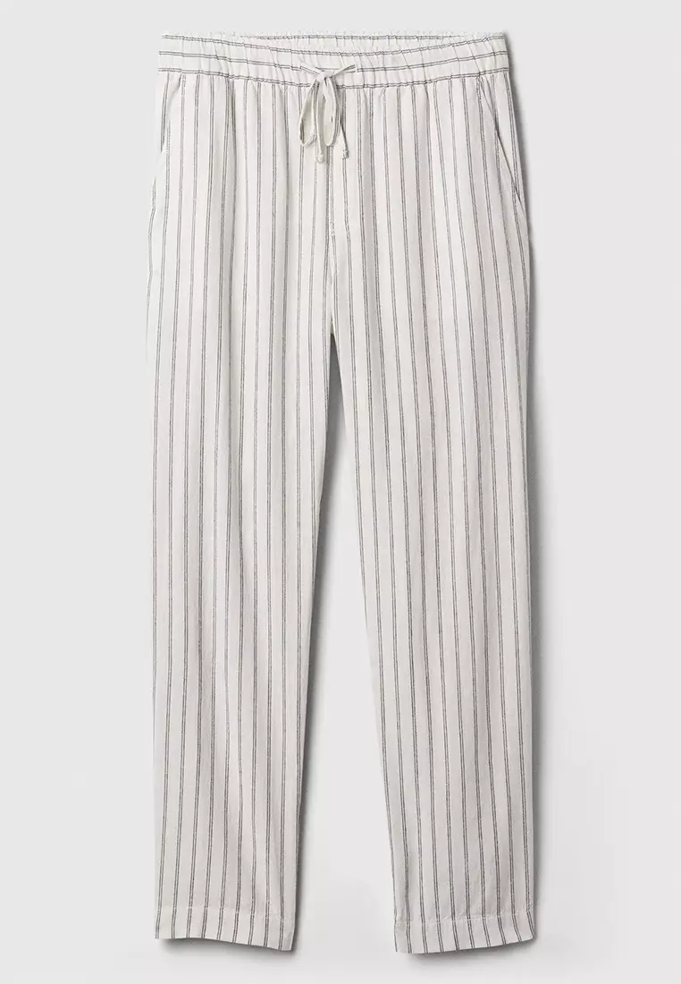 Buy GAP Mid Rise Easy Linen-Blend Pants 2025 Online ZALORA