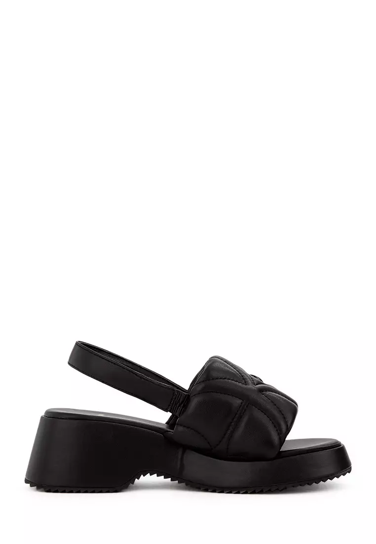 Discount on BONIA  shoes - SKU: Black Andrea Wedges