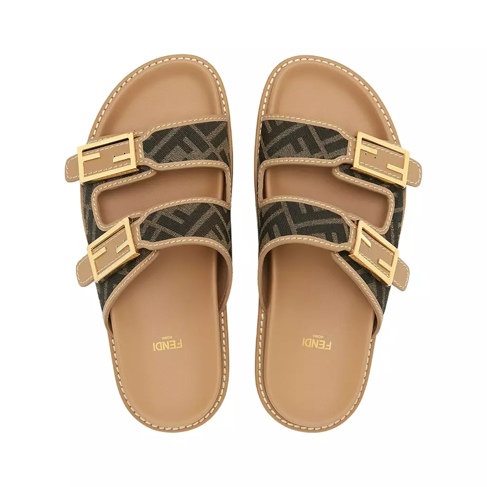 Fendi cloth discount sandals