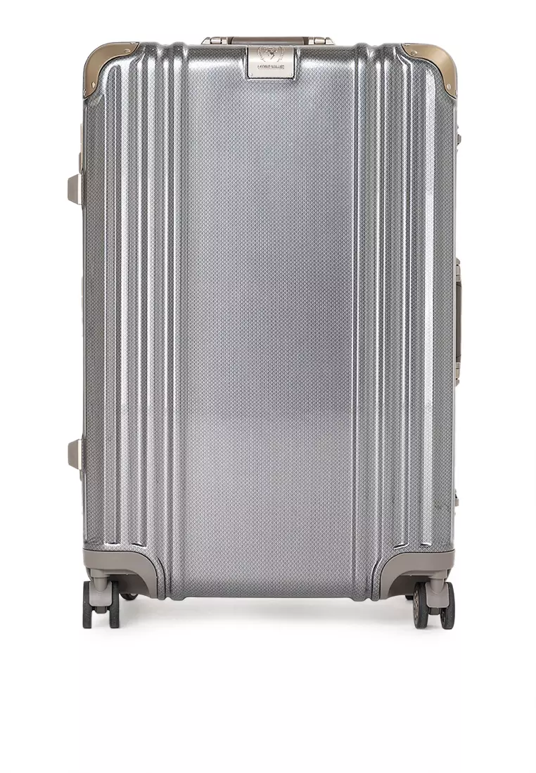 Rimowa Classic Flight Wine Case Aluminum Silver Color Travel Luggage  Champagne