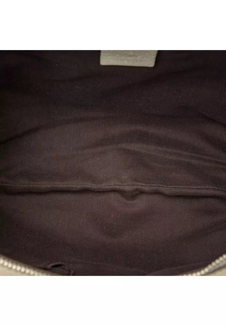 Pre-Loved Gucci Gg Canvas Web Crossbody