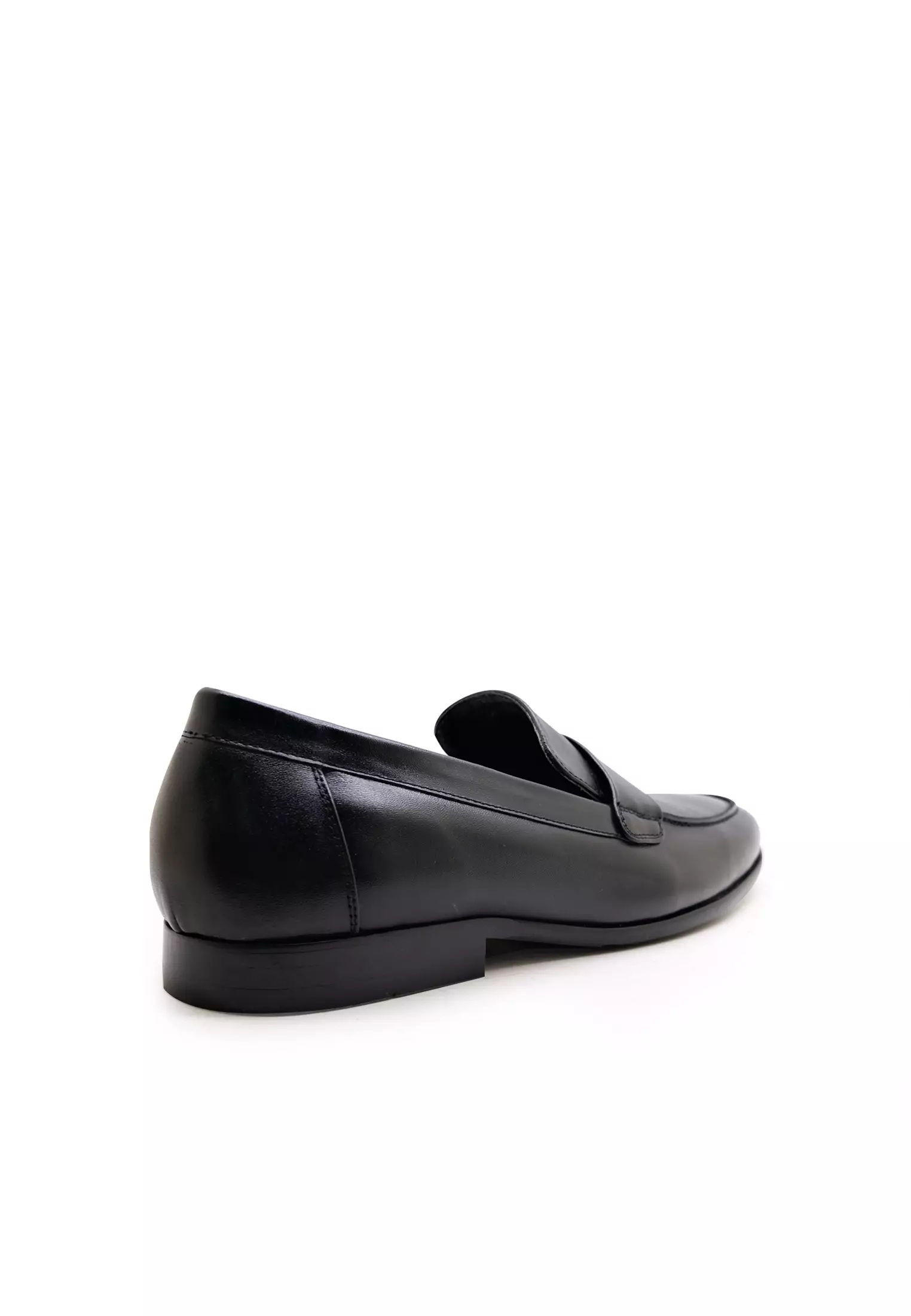 Fidel Sepatu Pantofel Kantor Slip On Pria Kulit Asli