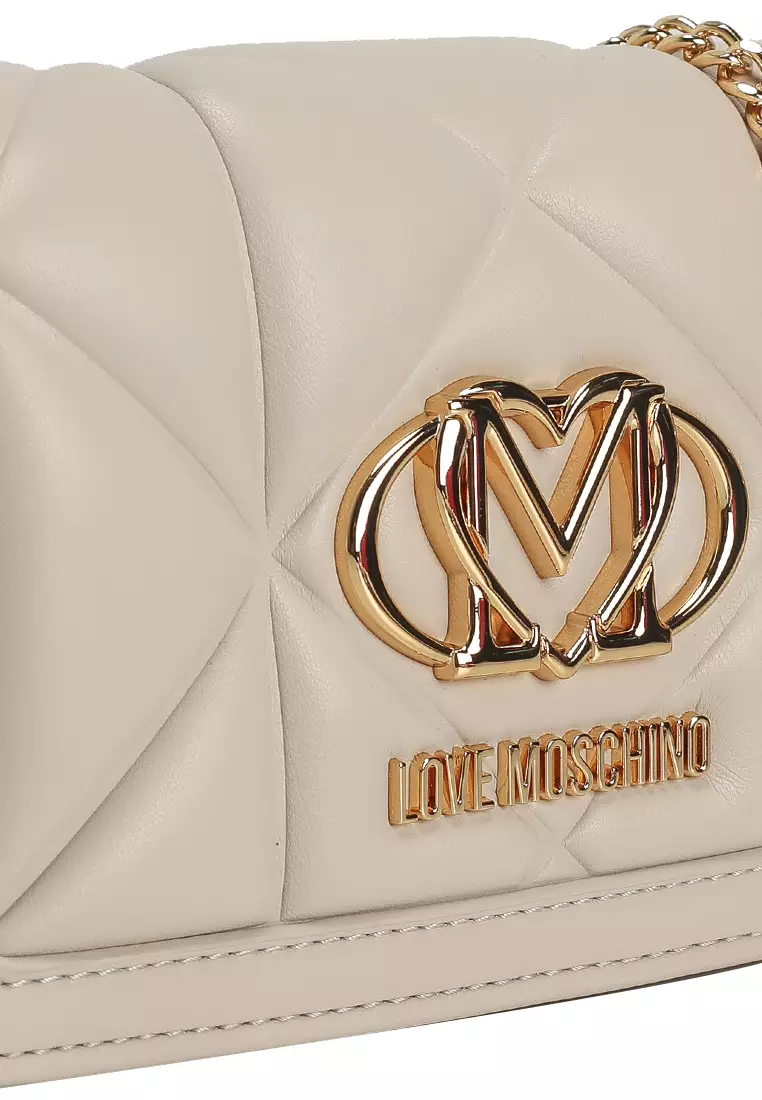 Quilted Embossed Crossbody Bag (nt)