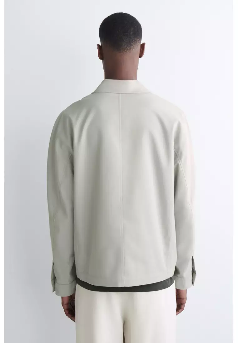 RELAXED COTTON OVERSHIRT