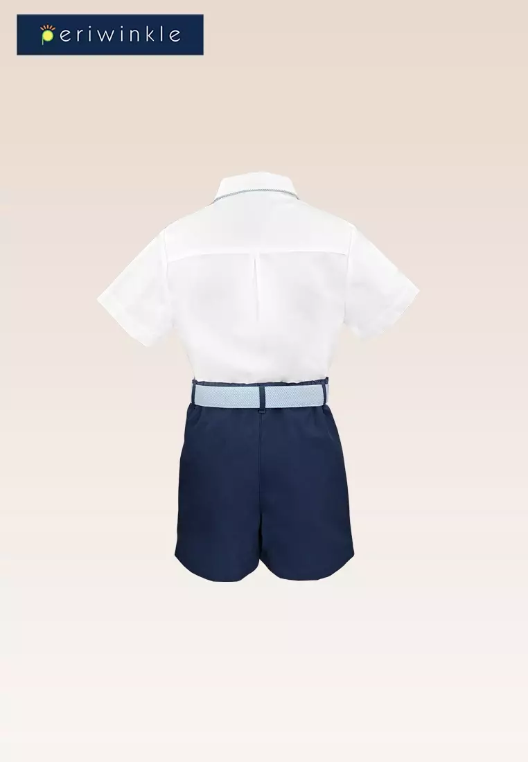 Nemo Boys Top and Shorts Set with Bowtie and Belt