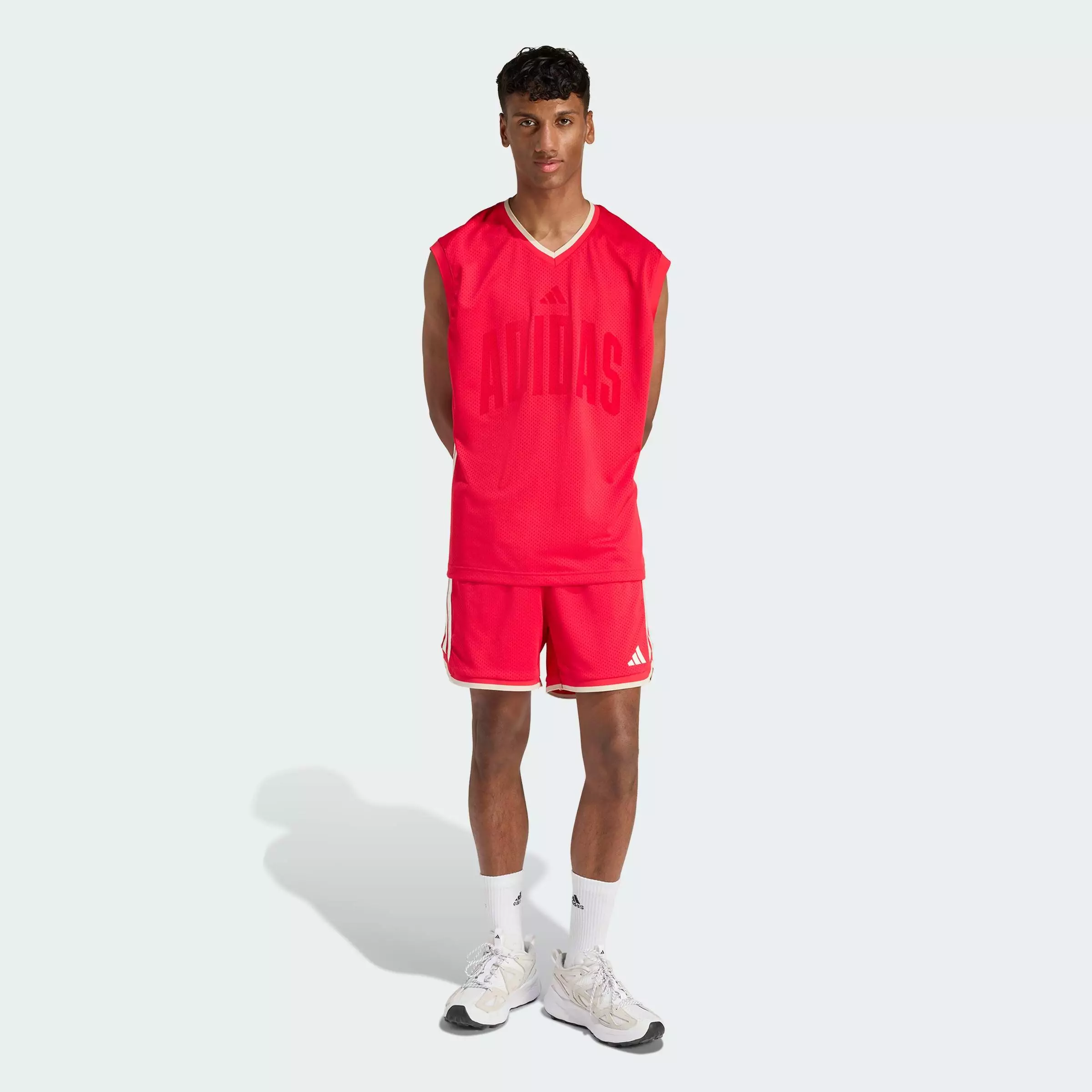 Lifestyle STADIUM MESH SHORTS Men Red JZ6857