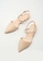 Twenty Eight Shoes beige VANSA Ankle Strap Pointed Low Heel Shoes VSW-F240915 45FEDSH2B0B7B3GS_4