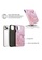 Polar Polar pink Misty Rose Coral iPhone 12 Pro Max Dual-Layer Protective Phone Case (Glossy) 849B8AC2484D0EGS_3
