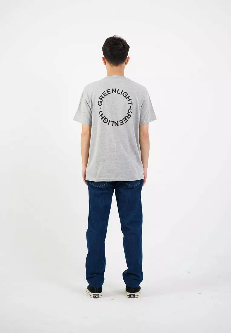 Greenlight Men's T-Shirt Short Sleeve Regular Fit Cotton Logo Lais 191224