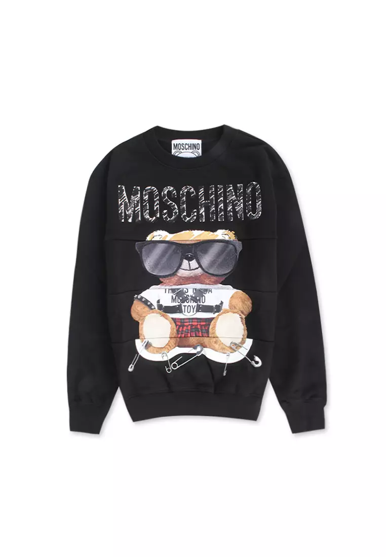 Ladies moschino hoodie sale