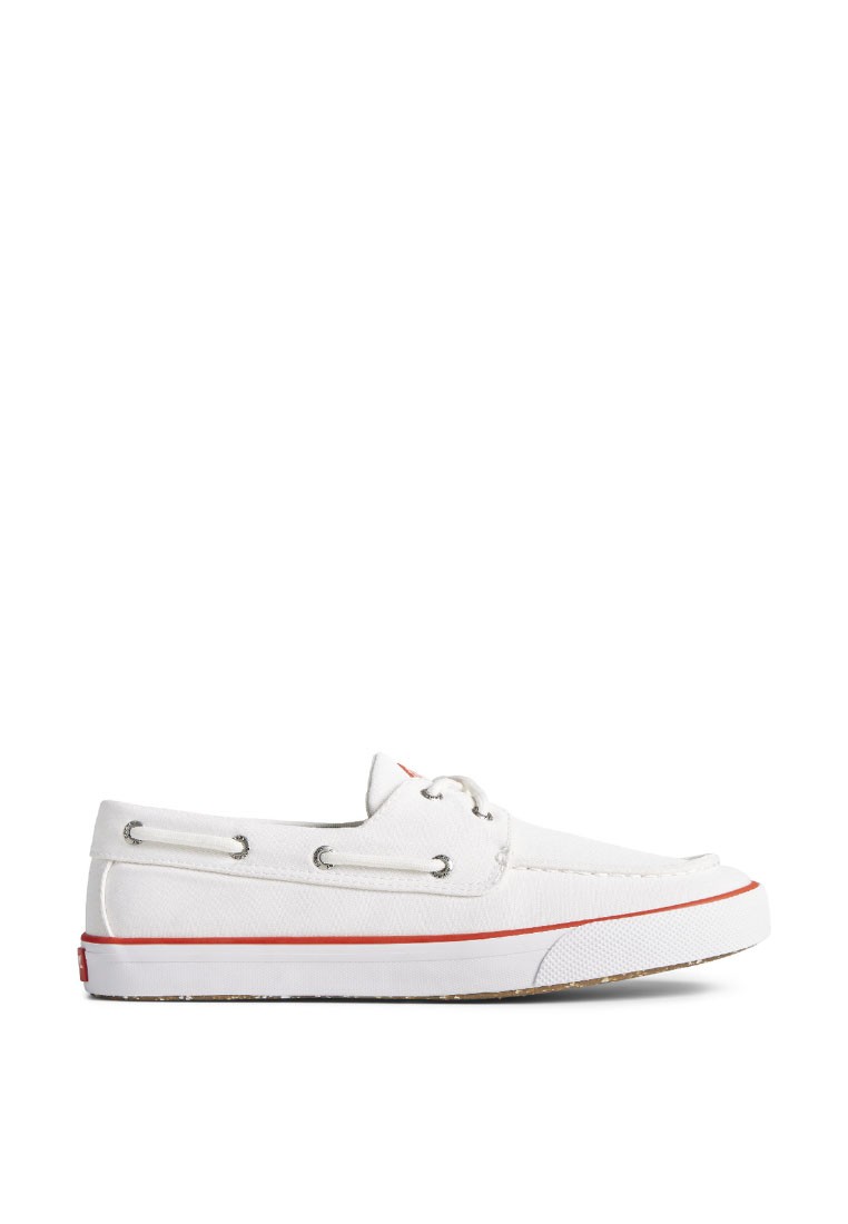 Sperry Men's Bahama II SeaCycled Sneaker - White (STS23419)