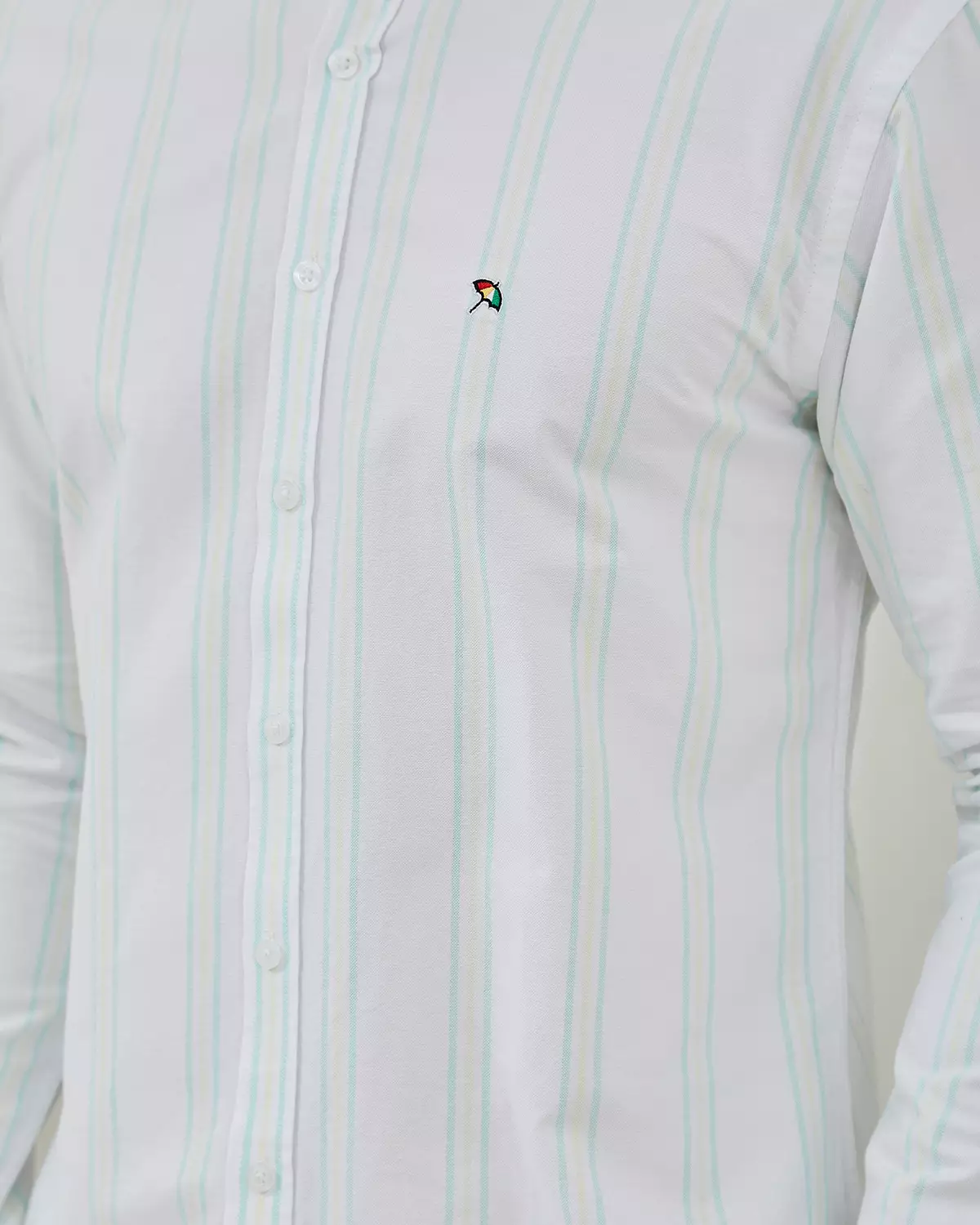 MEN'S WHITE LONG SLEEVE SHIRT