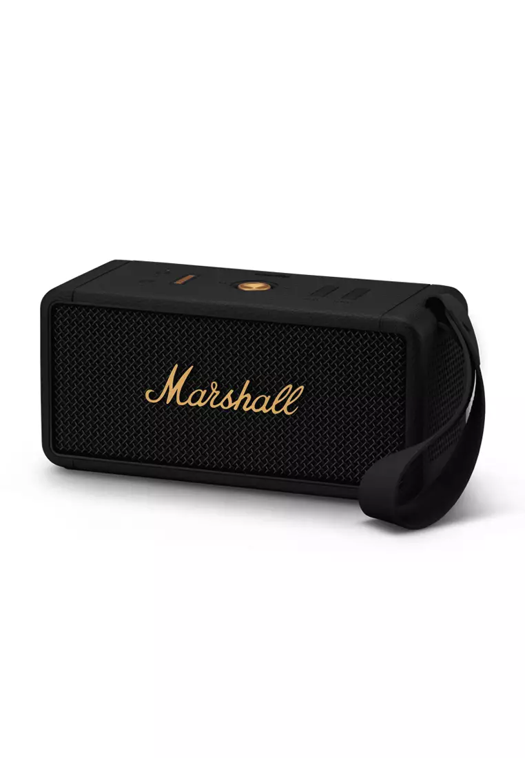 Buy Marshall Marshall Middleton Bluetooth Speaker - Black & Brass ...