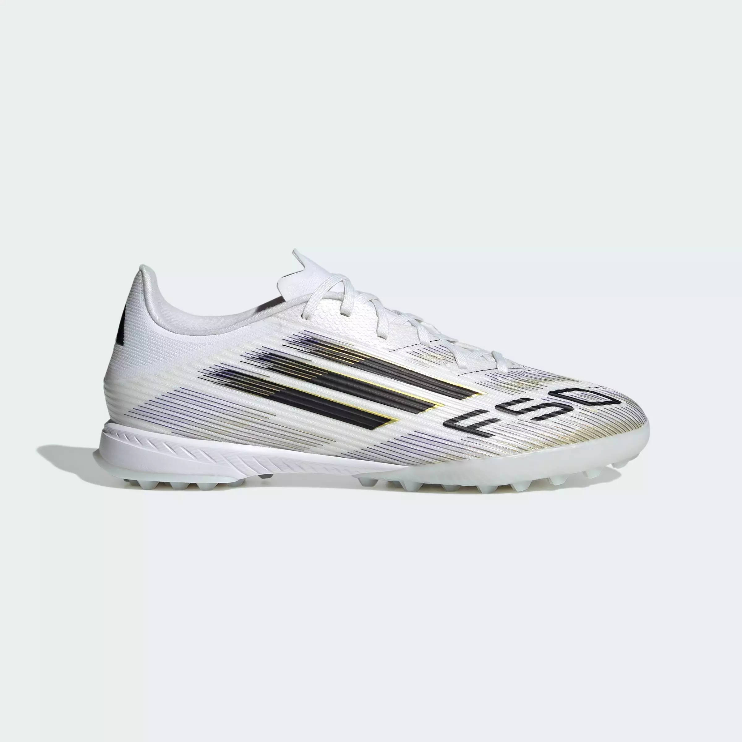 Football F50 League Turf Boots Unisex White JH7726