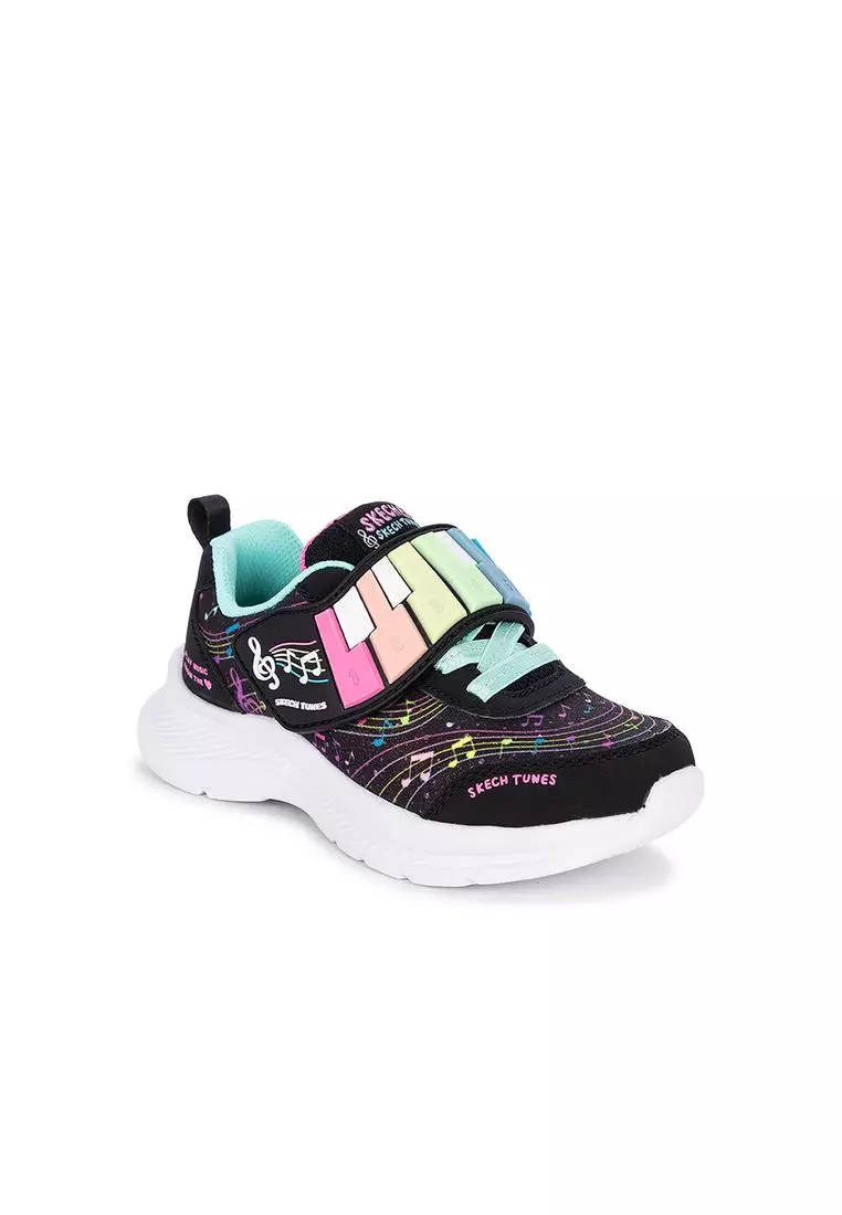 Discount on Skechers  shoes - SKU: Skechers Girls Jumpsters 2.0 - Skech Tunes Sneaker